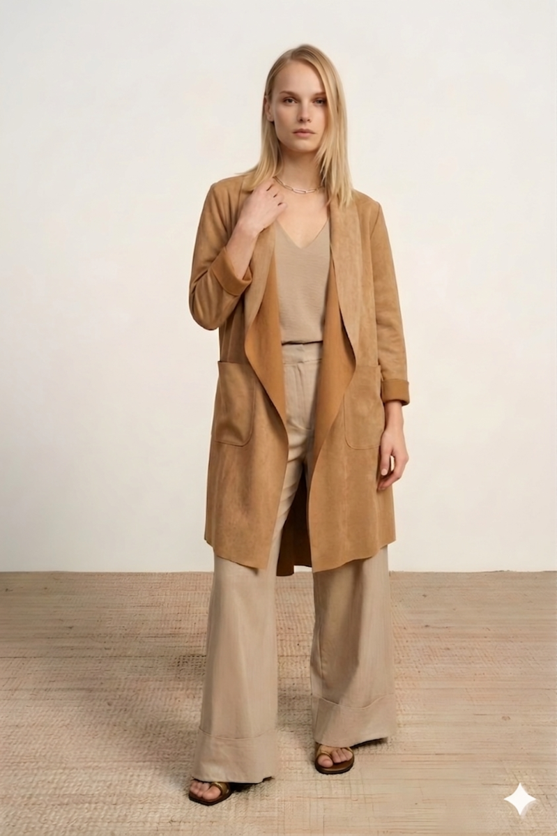 CASACO COLOR CAMEL 1